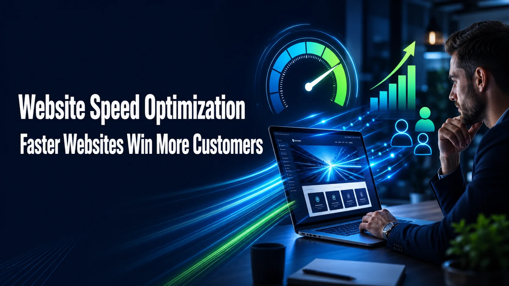 Website Speed Optimization Faster websites win more customers