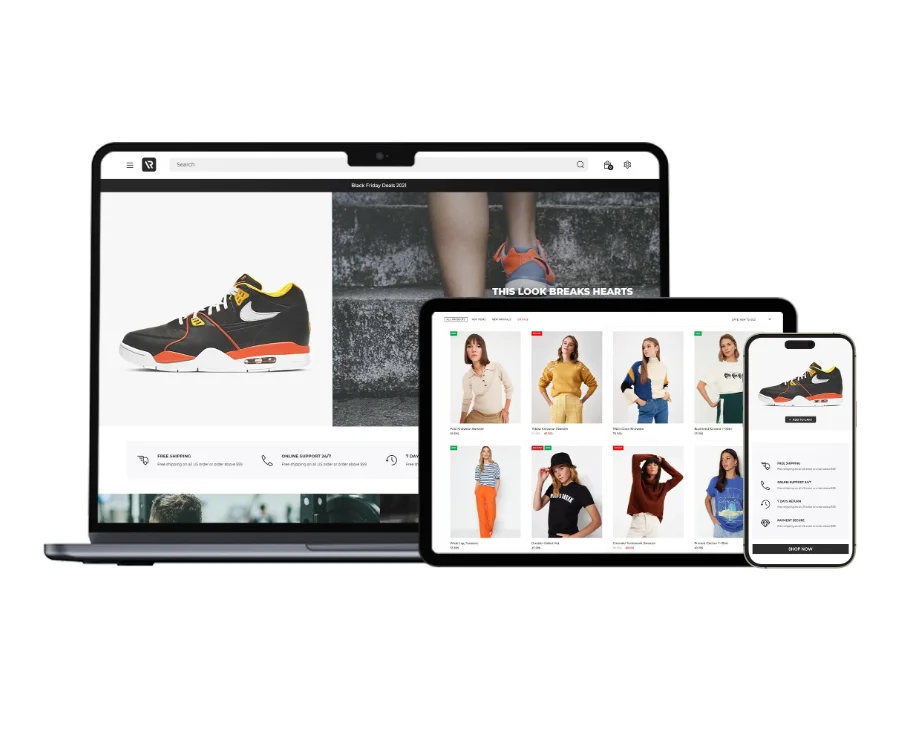 E-commerce Website for growing businesses